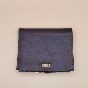 Vintage NWOT Dark Brown GARY'S Leather Wallet